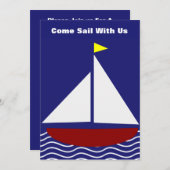 Invitation d'anniversaire (Devant / Derrière)