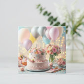 Invitation d'anniversaire (Debout devant)