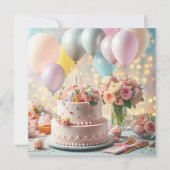 Invitation d'anniversaire (Devant)