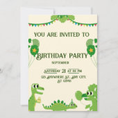 Invitation d'anniversaire (Devant)
