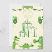 Invitation d'anniversaire (Dos)