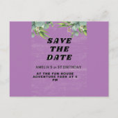 Invitation d'anniversaire (Devant)