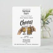 Invitation d'anniversaire (Debout devant)