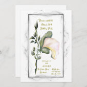 Invitation d'anniversaire (Devant / Derrière)