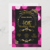 Invitation d'anniversaire (Devant)