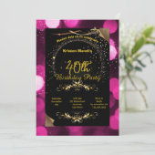 Invitation d'anniversaire (Debout devant)