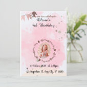 Invitation d'anniversaire (Debout devant)