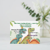 Invitation d'anniversaire  (Debout devant)