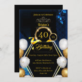 Invitation d'anniversaire (Devant / Derrière)