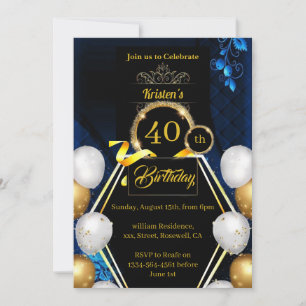 Invitation d'anniversaire
