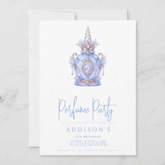 Invitation d'anniversaire (Devant)