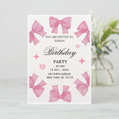Invitation d'anniversaire (Debout devant)