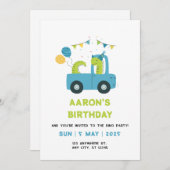 Invitation d'anniversaire (Devant / Derrière)