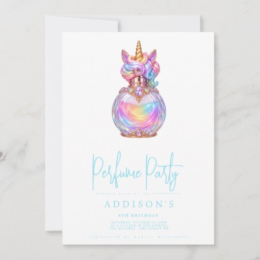 Invitation d'anniversaire (Devant)