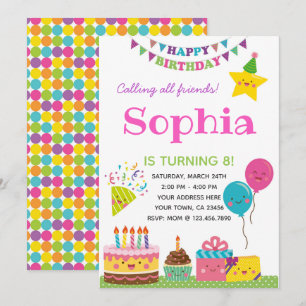 Invitation d'anniversaire