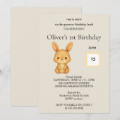 Invitation d'anniversaire (Devant / Derrière)