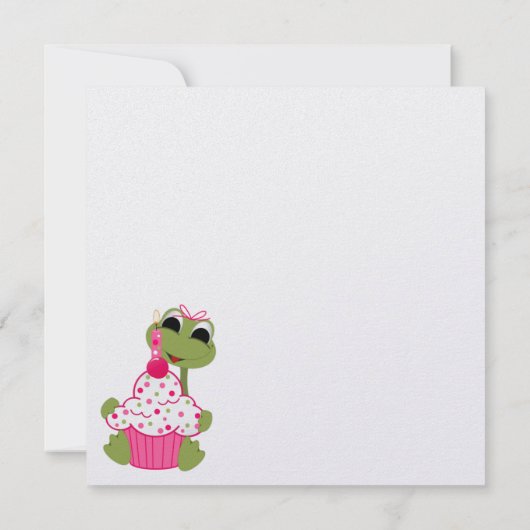 Invitation d'anniversaire (Dos)