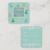 Invitation d'anniversaire (Devant / Derrière)