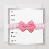 Invitation d'anniversaire (Dos)