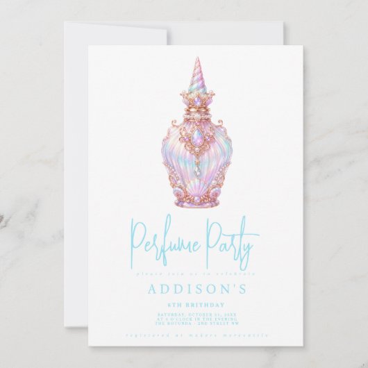 Invitation d'anniversaire (Devant)