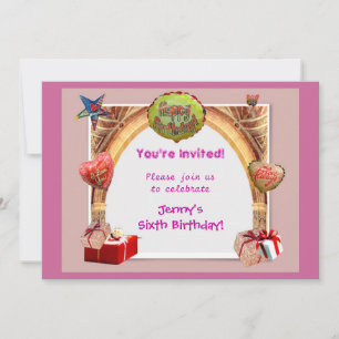 Invitation d'anniversaire