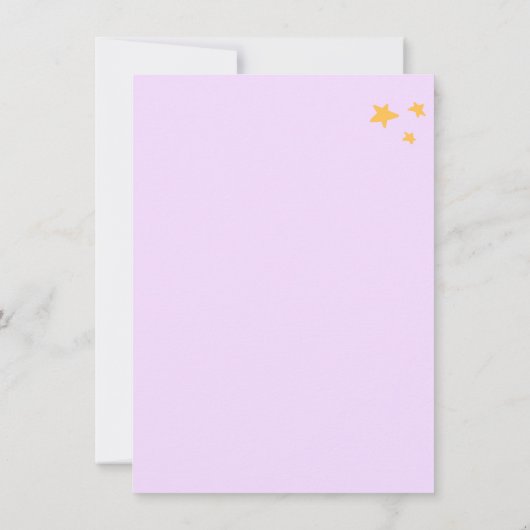 invitation d'anniversaire (Dos)