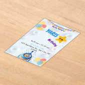 invitation d'anniversaire (Poser)