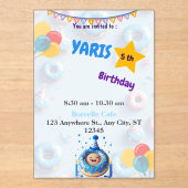 invitation d'anniversaire (Recto)