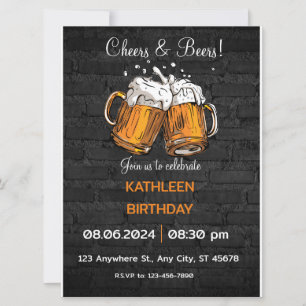 Invitation d'anniversaire