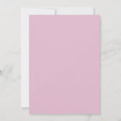 Invitation d'anniversaire 104 ans pour femme avec (Dos)