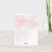 Invitation d'anniversaire 15 ans Princesse Pastel (Dos)