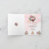 Invitation d'anniversaire 15 ans Princesse Pastel (Intérieur)