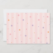 Invitation d'anniversaire 2 ans de fille citrouill (Dos)