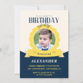 Invitation d'anniversaire 2 ans pour enfants Moder (Devant)