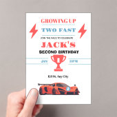 Invitation d'anniversaire 2 ans pour une croissanc (In situ (ordinateur de poche))