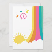 Invitation d'anniversaire 2 ans Retro Time Two Par (Dos)