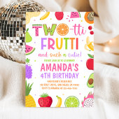 Invitation d'anniversaire 2 ans Two-tti Frutti