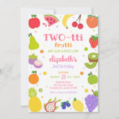 Invitation d'anniversaire 2 ans Two-tti Frutti Fru (Devant)