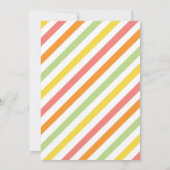 Invitation d'anniversaire 2 ans Two-tti Frutti Fru (Dos)