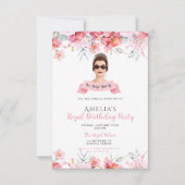 Invitation d'anniversaire 30 ans Princess Diaries (Devant)
