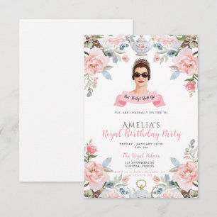 Invitation d'anniversaire 30 ans Princess Diaries