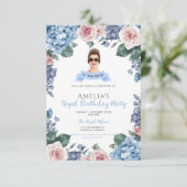 Invitation d'anniversaire 30 ans Princess Diaries (Debout devant)