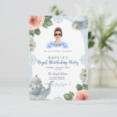 Invitation d'anniversaire 30 ans Princess Diaries (Debout devant)