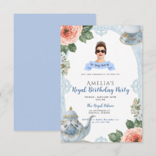 Invitation d'anniversaire 30 ans Princess Diaries