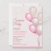 Invitation d'anniversaire 33 ans Surprise d'annive (Devant)