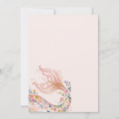 Invitation d'anniversaire 3 ans Sous la Mer (Dos)