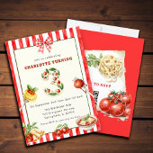 Invitation d'anniversaire 3 ans sur le thème des p