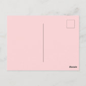 Invitation d'anniversaire 5 ans ballon chien rose (Dos)