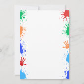 Invitation d'anniversaire 5 ans Hi-five High Five (Dos)