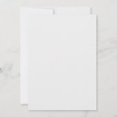 Invitation d'anniversaire 60 ans Or Neutre (Dos)